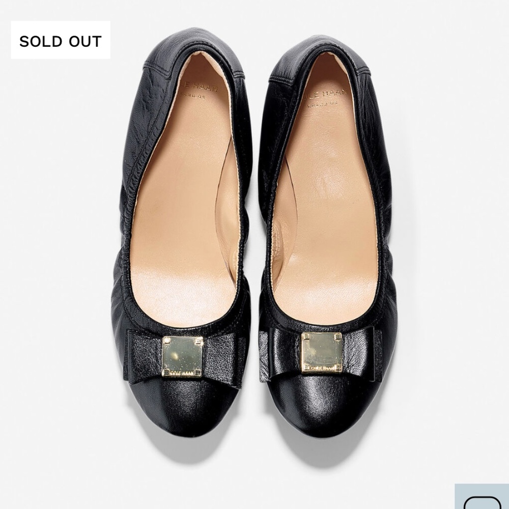 Cole Haan Tali bow flats size 8